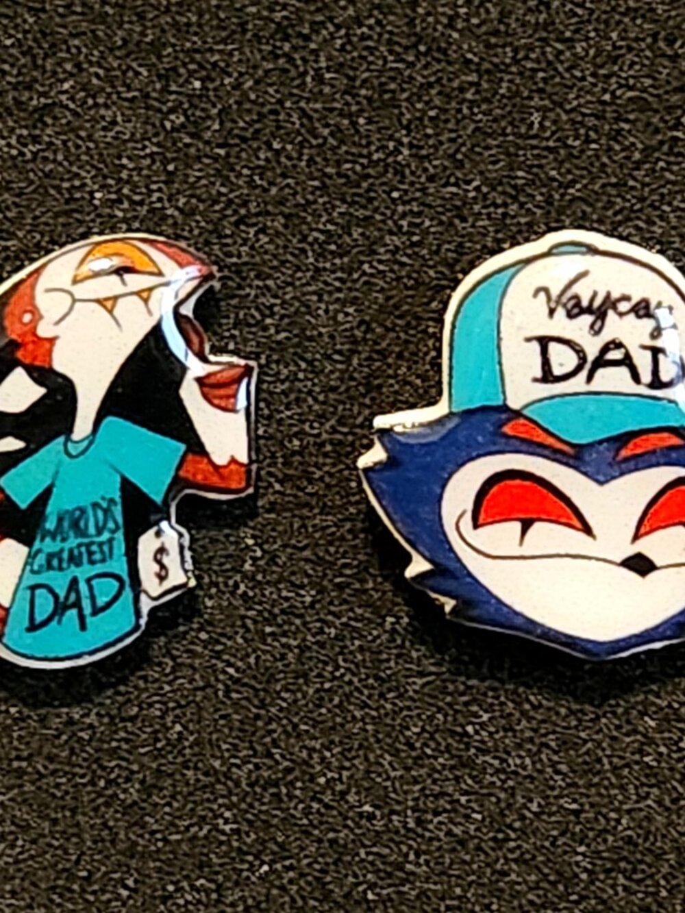 Blitz & Stolas Earrings - Helluva Boss